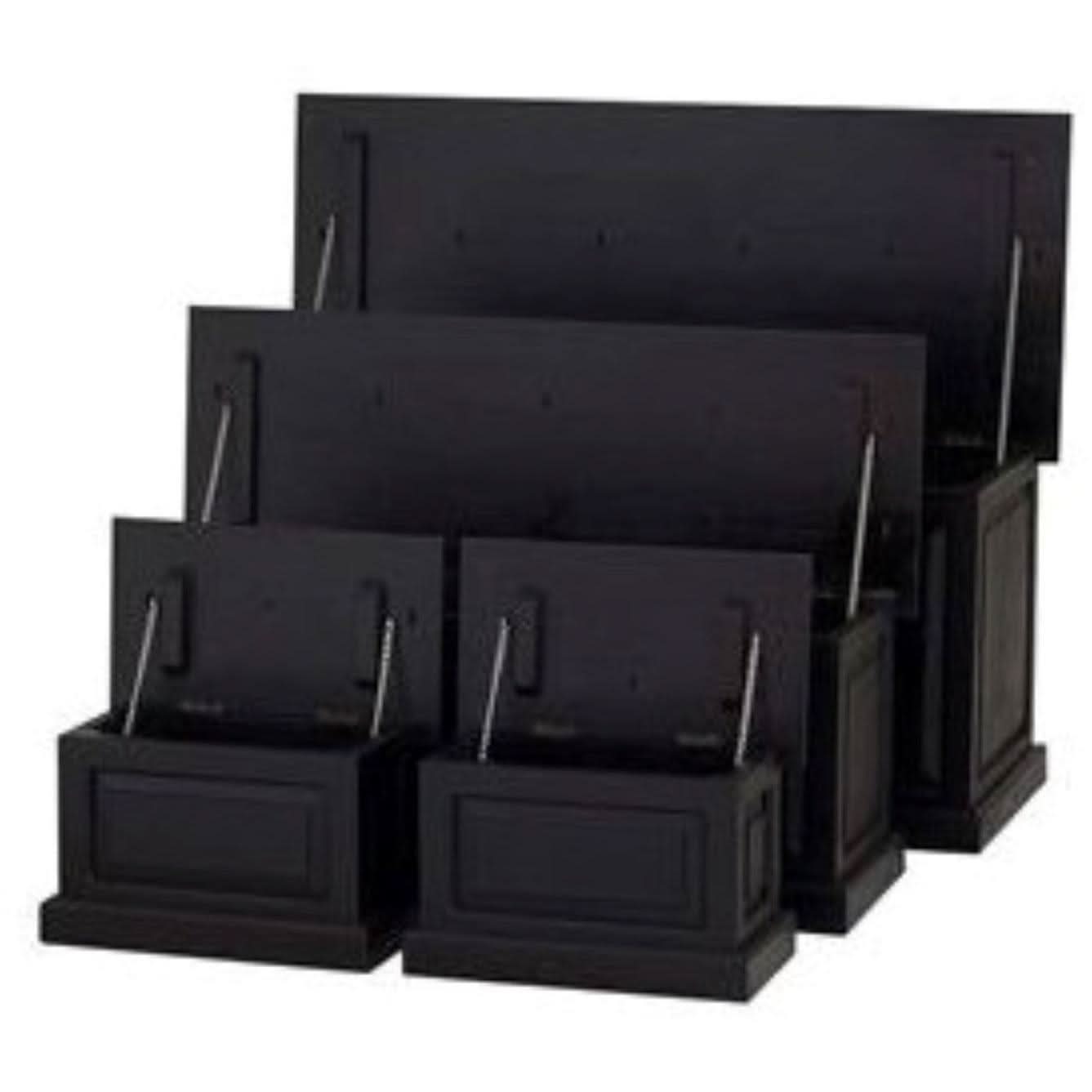 NORA 4 PIECE SOLID MAHOGANY TIMBER BLANKET BOX SET, CHOCOLATE - MyChocolateWood