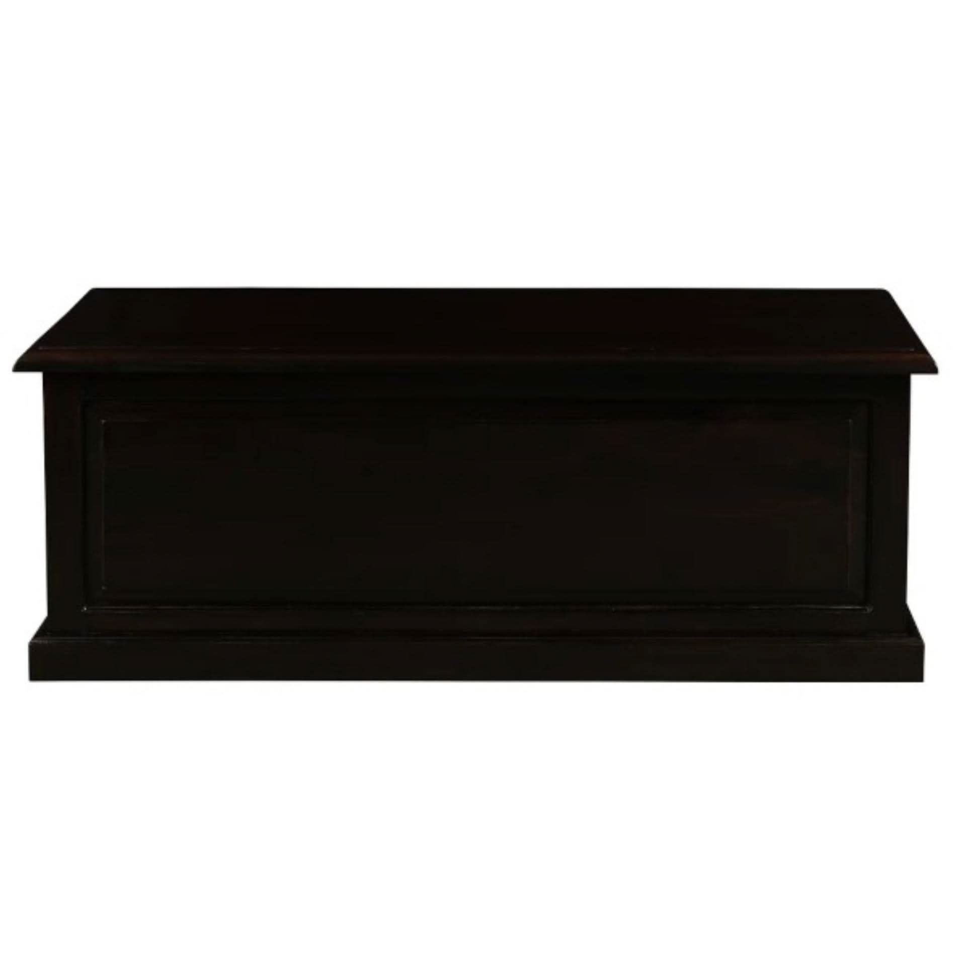 NORA 4 PIECE SOLID MAHOGANY TIMBER BLANKET BOX SET, CHOCOLATE - MyChocolateWood