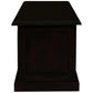 NORA MEDIUM SOLID MAHOGANY TIMBER BLANKET BOX IN CHOCOLATE - MyChocolateWood