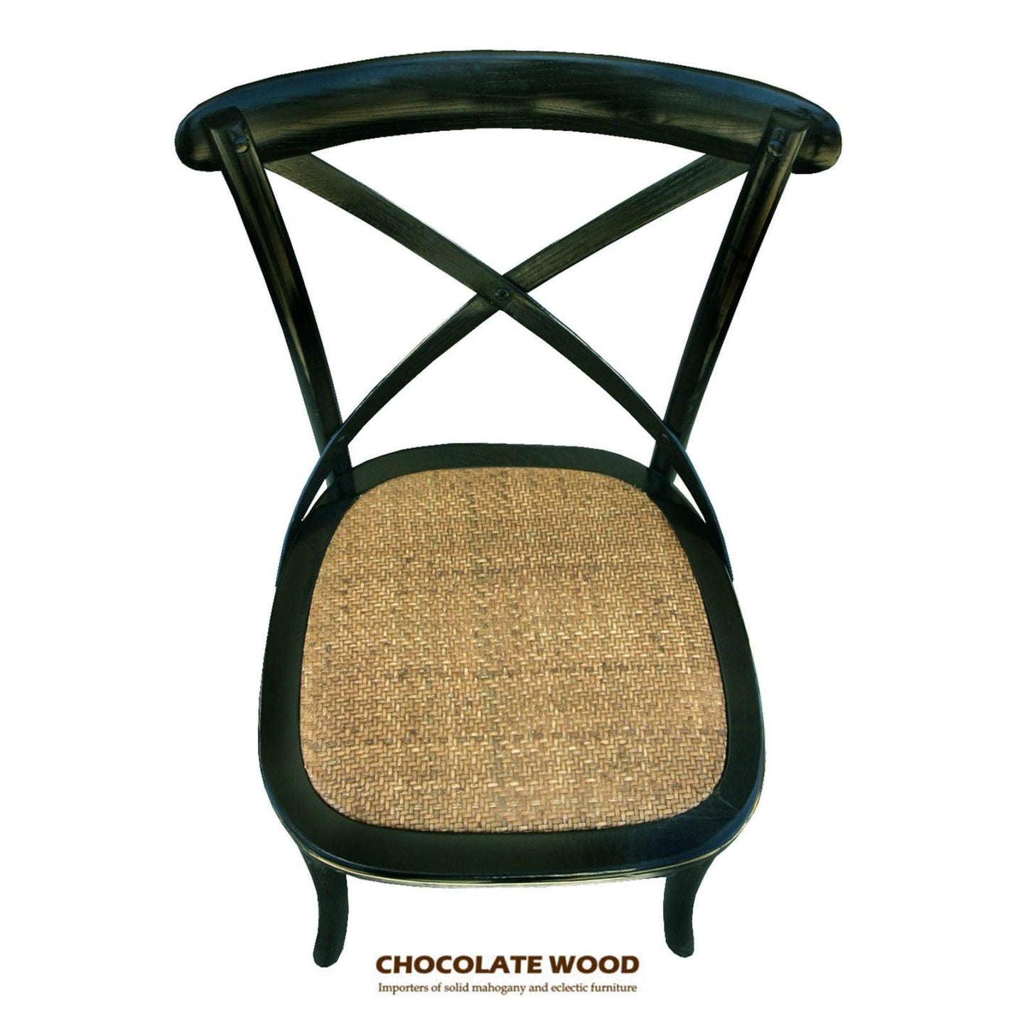 NORDIC ROUND DINING TABLE 100CM + 4 MELROSE DINING CHAIRS BLACK 5PCS - MyChocolateWood