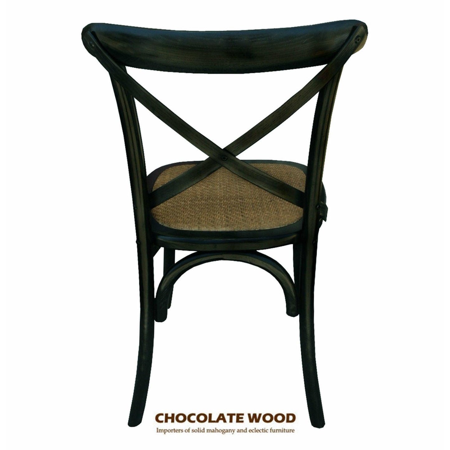 NORDIC ROUND DINING TABLE 100CM + 4 MELROSE DINING CHAIRS BLACK 5PCS - MyChocolateWood