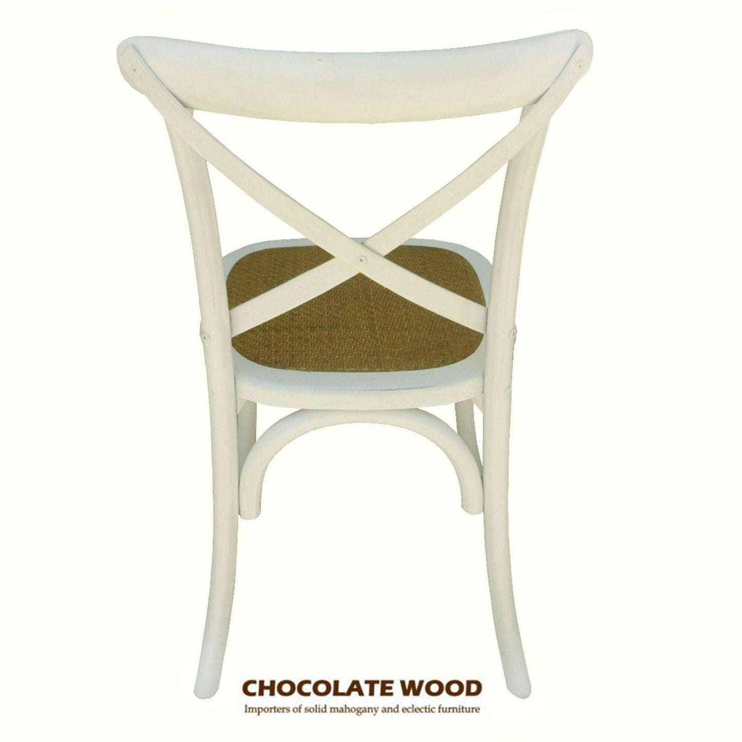 NORDIC ROUND DINING TABLE 100CM + 4 MELROSE DINING CHAIRS WHITE 5PCS - MyChocolateWood