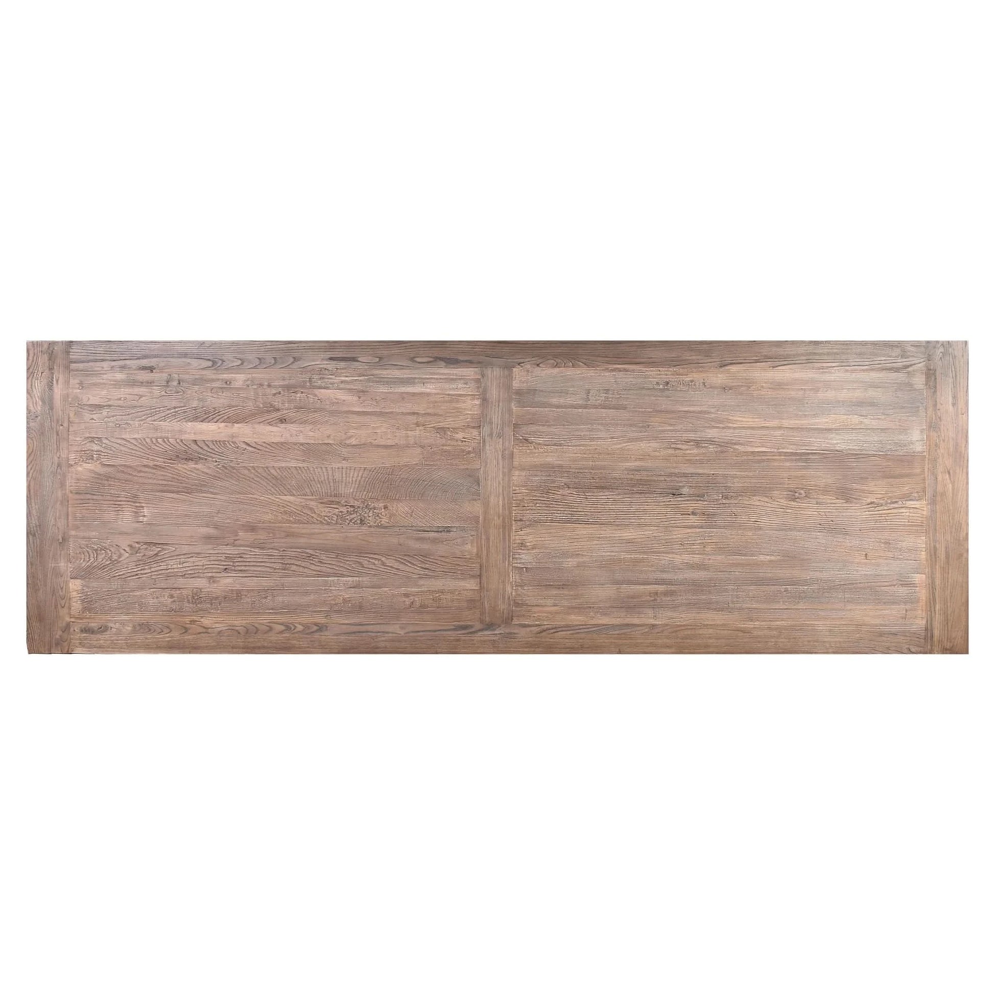 ORMSBY RECLAIMED ELM DINING TABLE 300CM NATURAL - MyChocolateWood