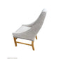 ORTAL FRENCH PROVINCIAL/HAMPTON STYLE DINING CHAIR IN FLAXEEN - MyChocolateWood