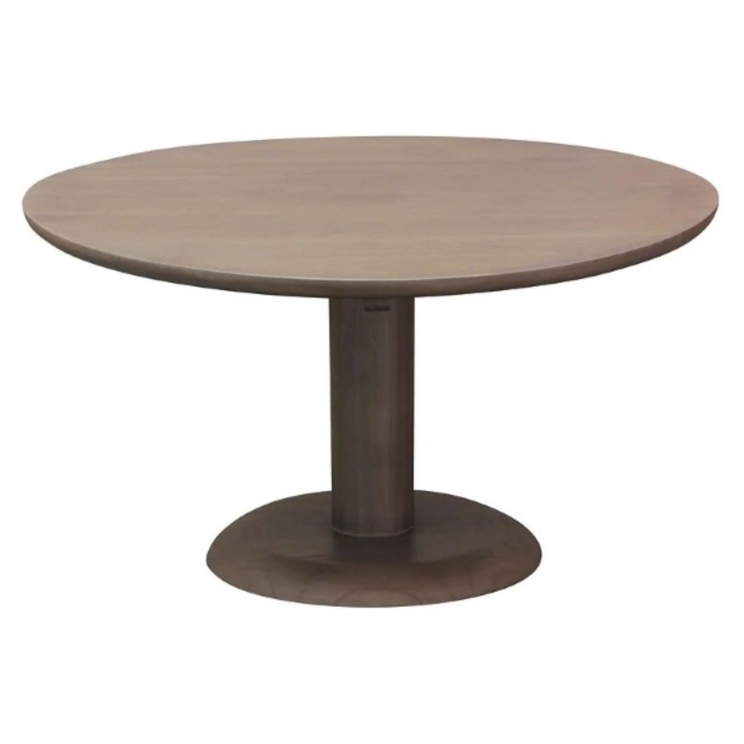 OSLO SOLID WHITE CEDAR TIMBER ROUND COFFEE TABLE IN LATTE - MyChocolateWood