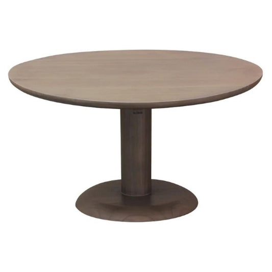 OSLO SOLID WHITE CEDAR TIMBER ROUND COFFEE TABLE IN LATTE - MyChocolateWood