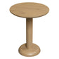 OSLO SOLID WHITE CEDAR TIMBER ROUND SIDE TABLE/LAMPTABLE IN NATURAL - MyChocolateWood