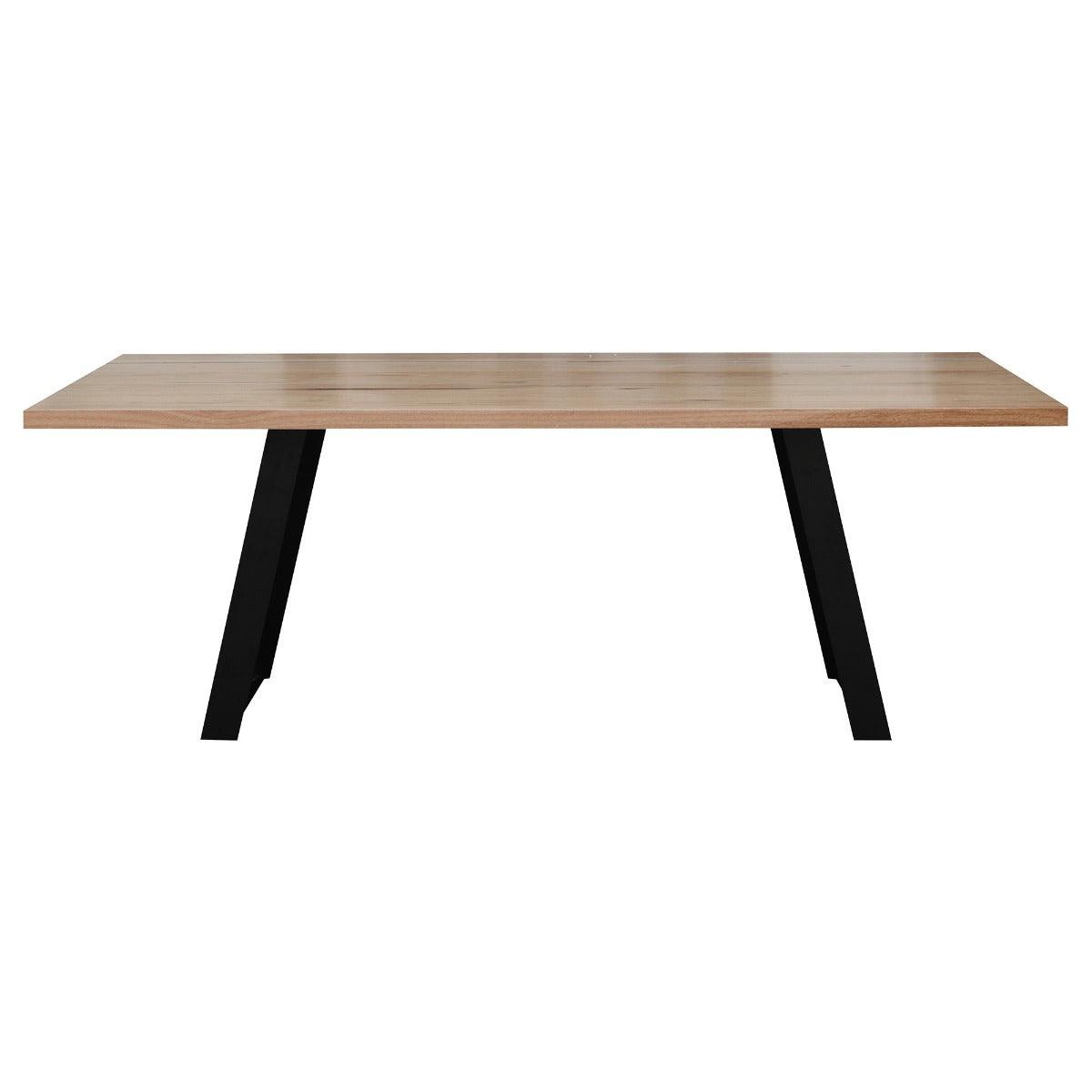 PACIFIC SOLID MESSMATE TIMBER DINING TABLE 210CM - MyChocolateWood