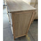 PALM BEACH BUFFET/SIDEBOARD 3 DOORS 3 DRAWERS LOUVRE STYLE SOLID OAK - MyChocolateWood