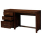 PARIS SOLID MAHOGANY TIMBER 3 DRAWER DESK - MAHOGANY -150CM - MyChocolateWood