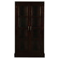 PARIS SOLID MAHOGANY TIMBER DISPLAY CABINET WITH 3 SHELVES -CHOCOLATE - MyChocolateWood