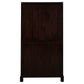 PARIS SOLID MAHOGANY TIMBER DISPLAY CABINET WITH 3 SHELVES -CHOCOLATE - MyChocolateWood