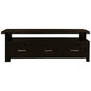 PARIS SOLID MAHOGANY TIMBER EXTENSION TV UNIT 3 DRAWERS- CHOCOLATE - MyChocolateWood