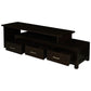 PARIS SOLID MAHOGANY TIMBER EXTENSION TV UNIT 3 DRAWERS- CHOCOLATE - MyChocolateWood