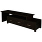 PARIS SOLID MAHOGANY TIMBER EXTENSION TV UNIT 3 DRAWERS- CHOCOLATE - MyChocolateWood