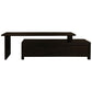 PARIS SOLID MAHOGANY TIMBER EXTENSION TV UNIT 3 DRAWERS- CHOCOLATE - MyChocolateWood