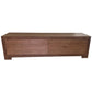 PARKER CUSTOM MADE TASSIE OAK EXTENSION TV UNIT IN FULL TIMBER - MyChocolateWood