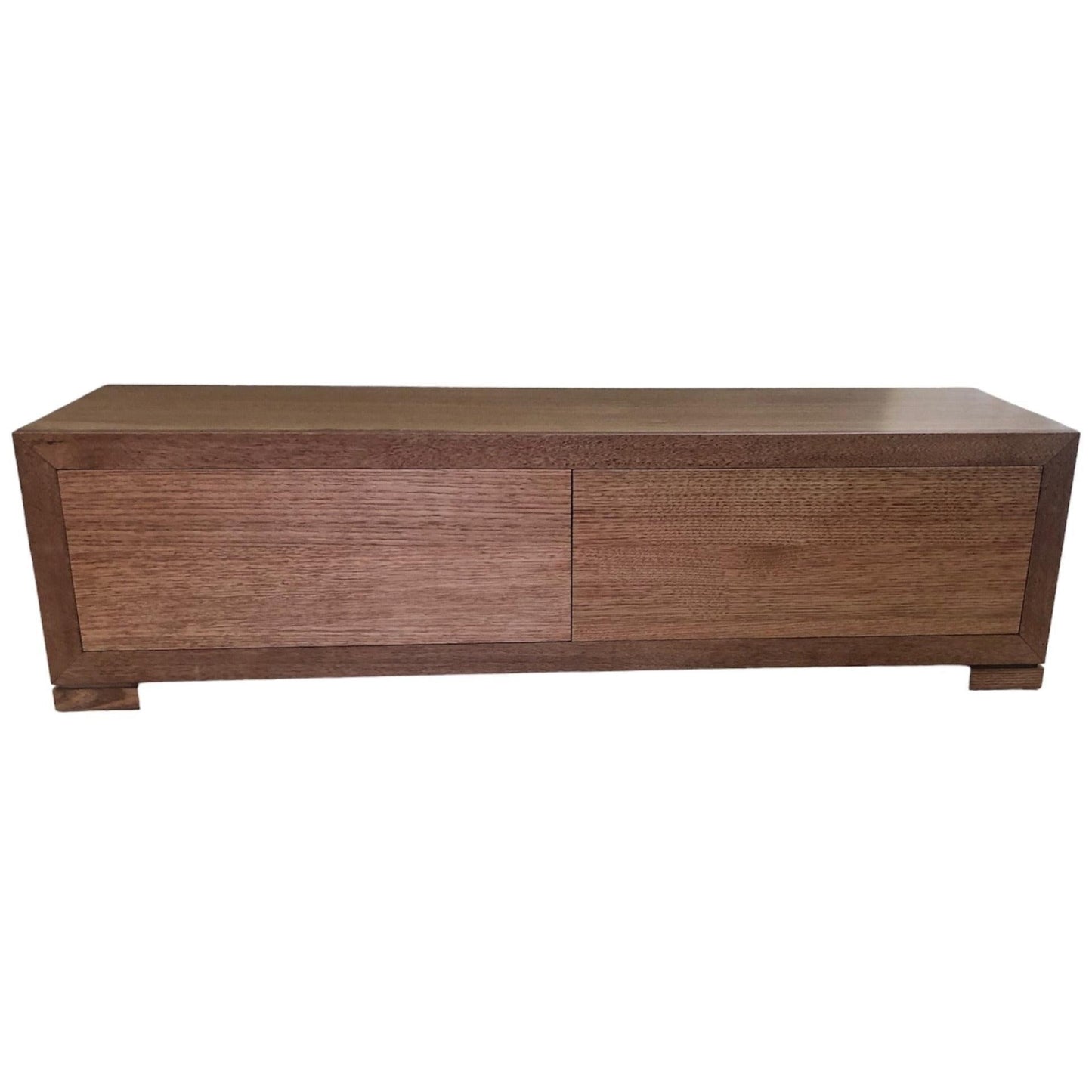PARKER CUSTOM MADE TASSIE OAK EXTENSION TV UNIT IN FULL TIMBER - MyChocolateWood