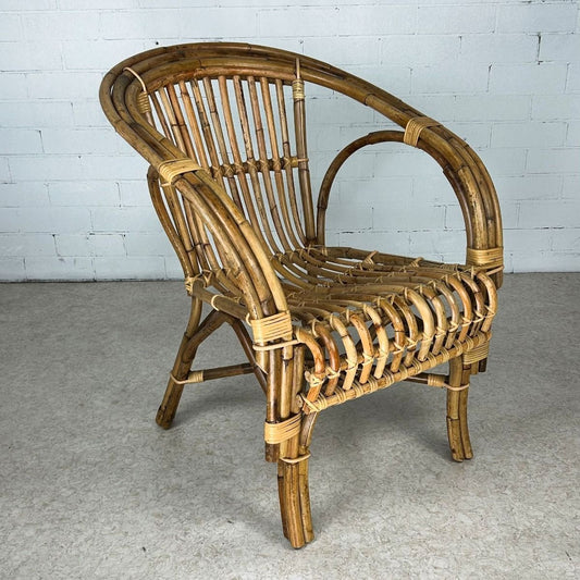 PEREGRIN NATURAL RATTAN  VERANDAH CHAIR LOUNGE CHAIR ACCENT CHAIR/ ARMCHAIR /EASY CHAIR