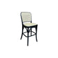 PHOENIX BAR STOOL BLACK BEECHWOOD FRAME/BLACK SEAT - MyChocolateWood