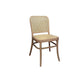 PHOENIX SOLID BEECHWOOD DINING CHAIR IN RAW/NATURAL FINISH - MyChocolateWood