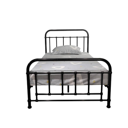 PICOLA KING SINGLE METAL BED BLACK