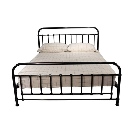 PICOLA QUEEN METAL BED BLACK