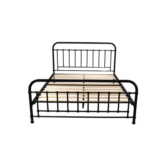PICOLA QUEEN METAL BED BLACK