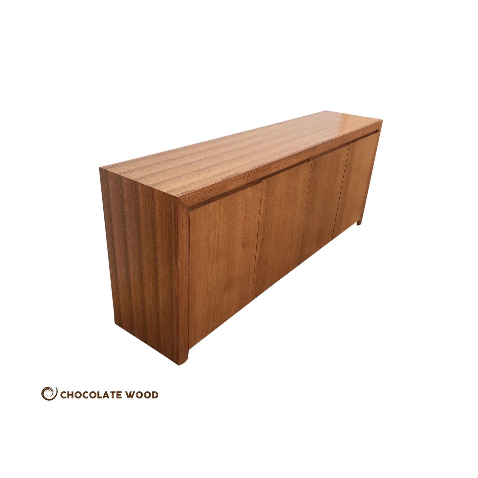PICTON TASSIE OAK BUFFET/SIDEBOARD 4 DOORS AUSTRALIAN MADE - MyChocolateWood