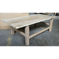 PIONEER RECYCLED ELM RECTANGULAR COFFEE TABLE 140CM - MyChocolateWood