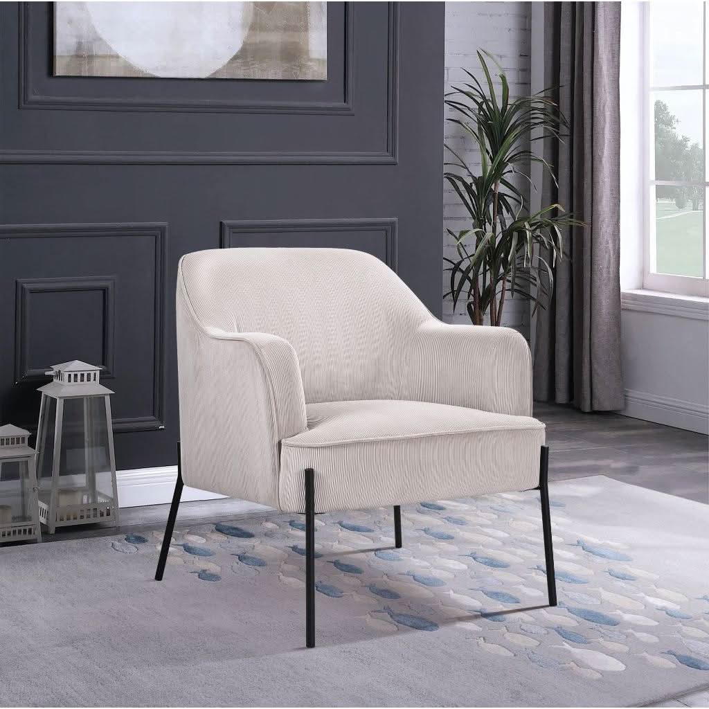 POPPY ARMCHAIR IN SILVER GREY - MyChocolateWood