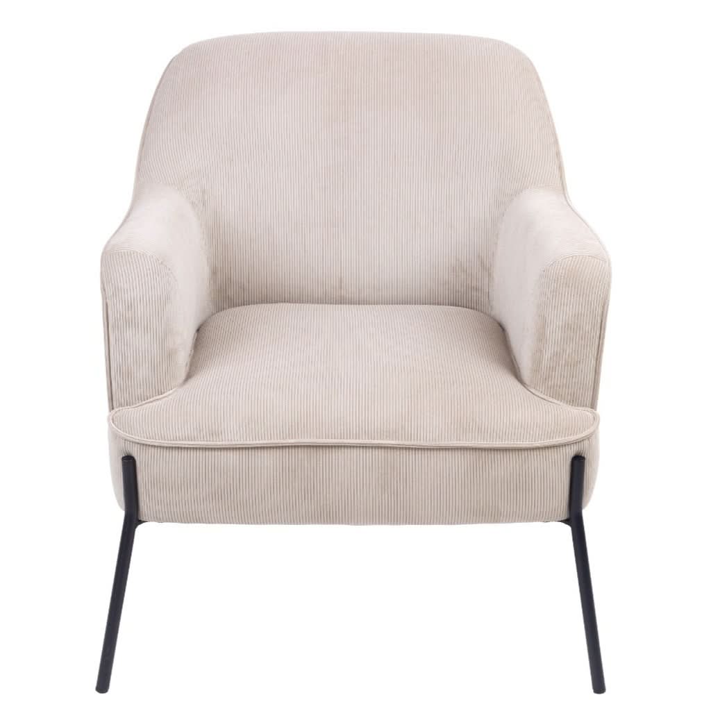 POPPY ARMCHAIR IN SILVER GREY - MyChocolateWood