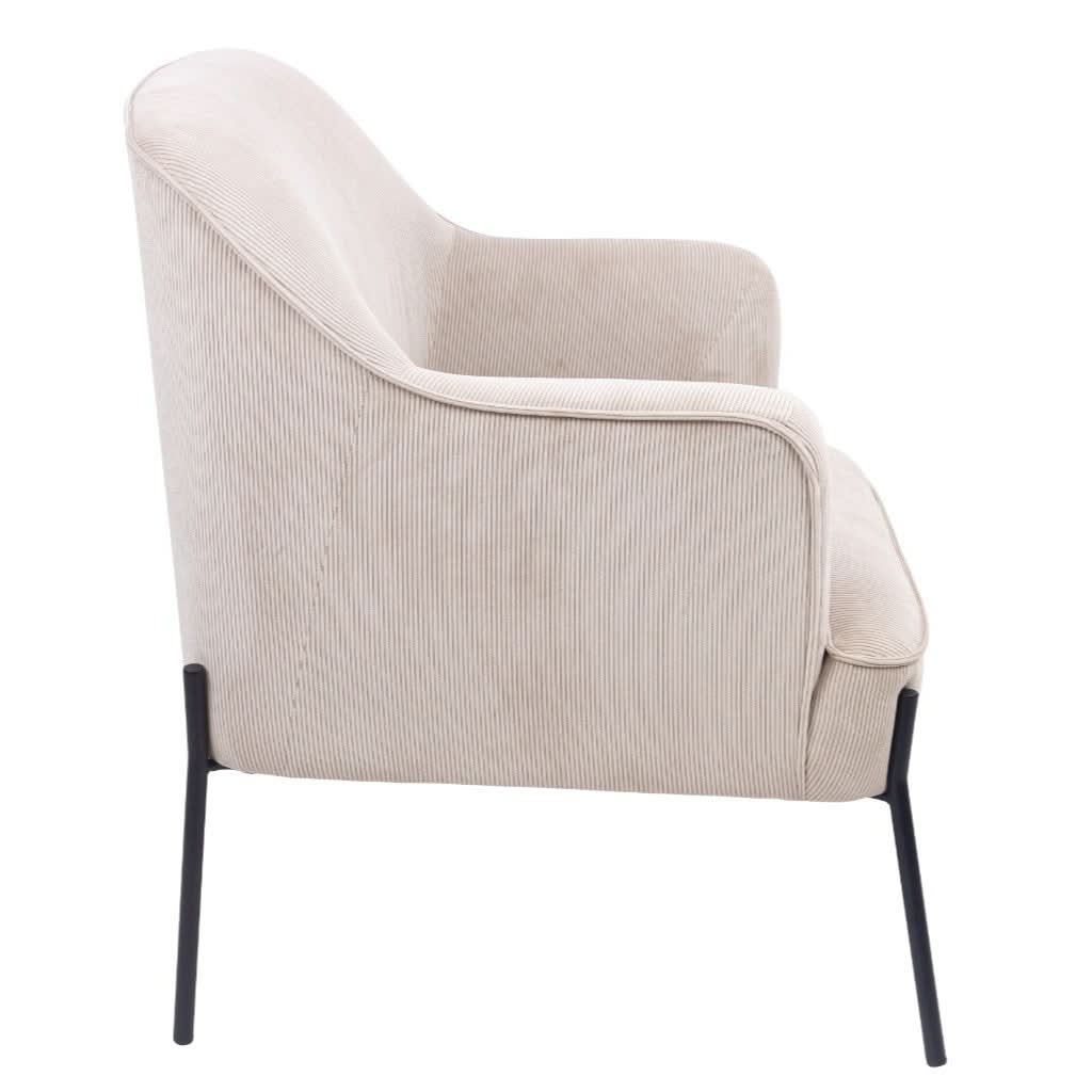 POPPY ARMCHAIR IN SILVER GREY - MyChocolateWood