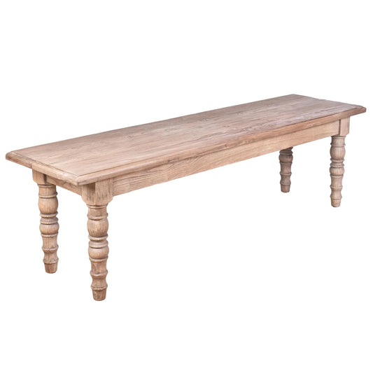 POWELL RECLAIMED ELM BENCH 150CM - MyChocolateWood