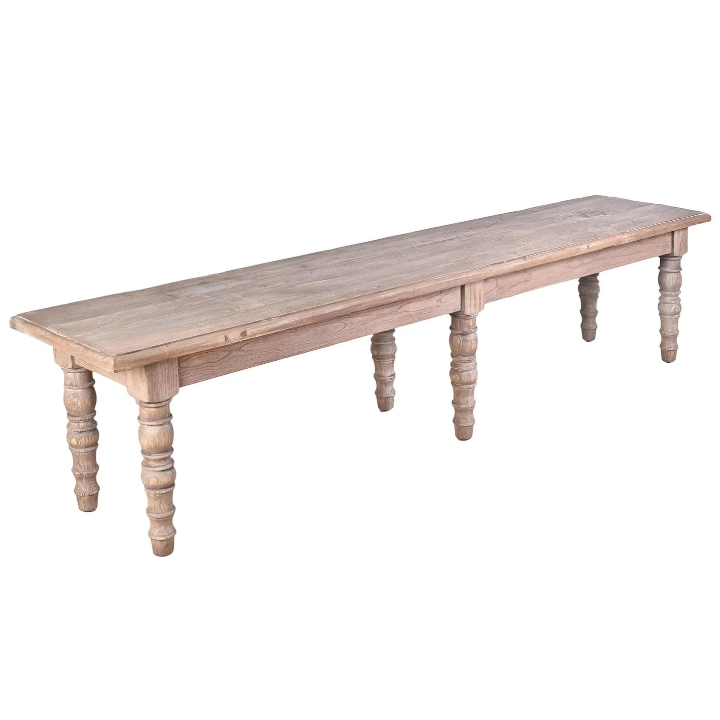 POWELL RECLAIMED ELM BENCH 250CM - MyChocolateWood
