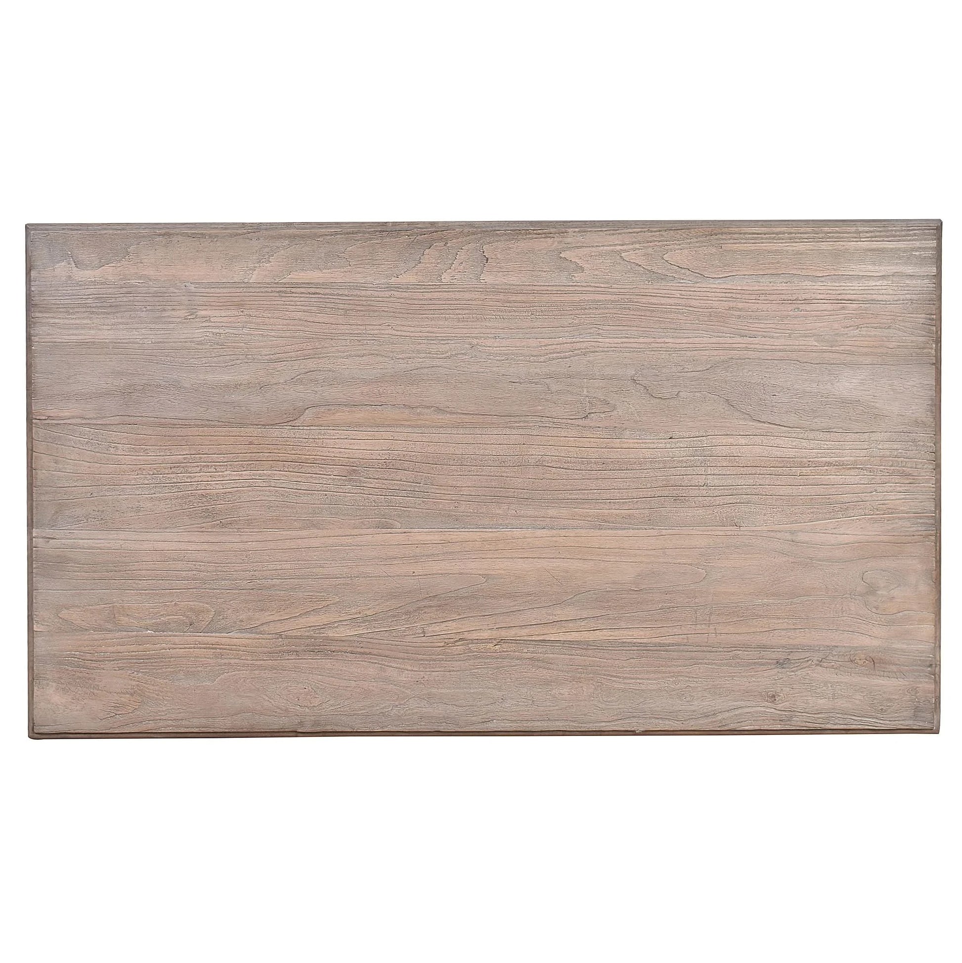 POWELL RECLAIMED ELM COFFEE TABLE 130CM - MyChocolateWood