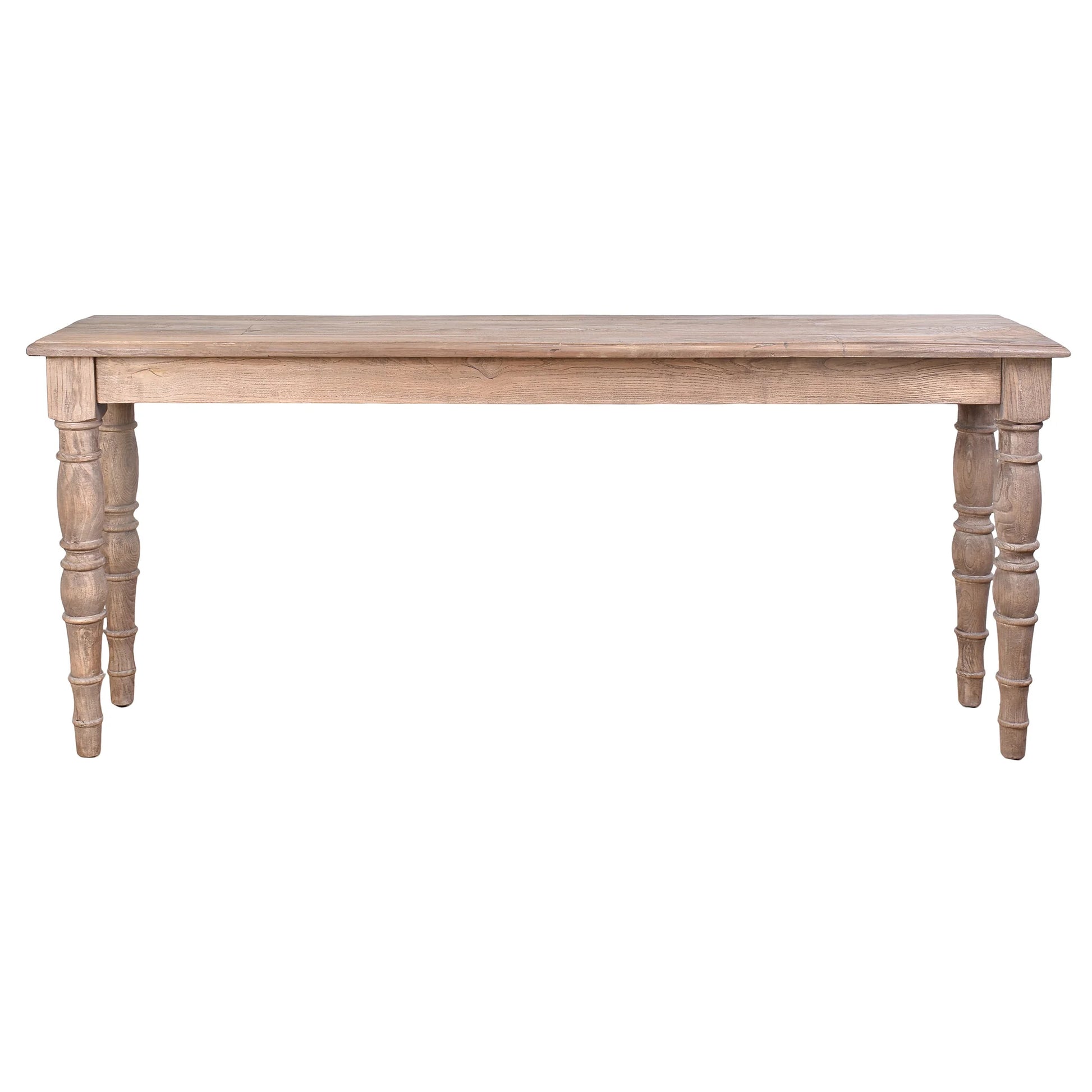 POWELL RECLAIMED ELM CONSOLE TABLE 180CM - MyChocolateWood
