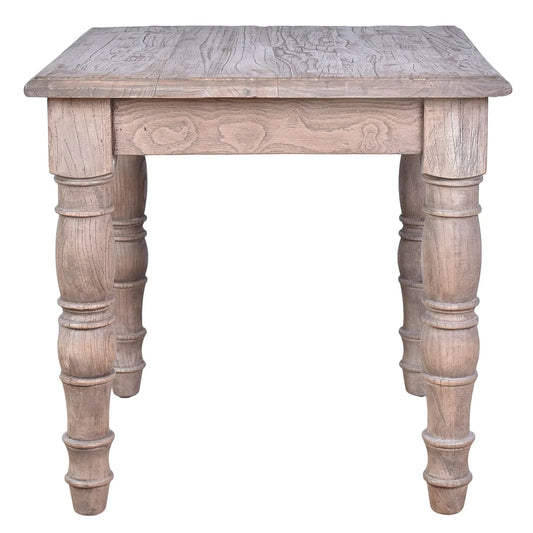 POWELL RECLAIMED ELM LAMP TABLE/SIDE TABLE - MyChocolateWood