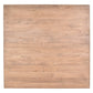 POWELL RECLAIMED ELM SQUARE DINING TABLE 150 X 150CM - MyChocolateWood