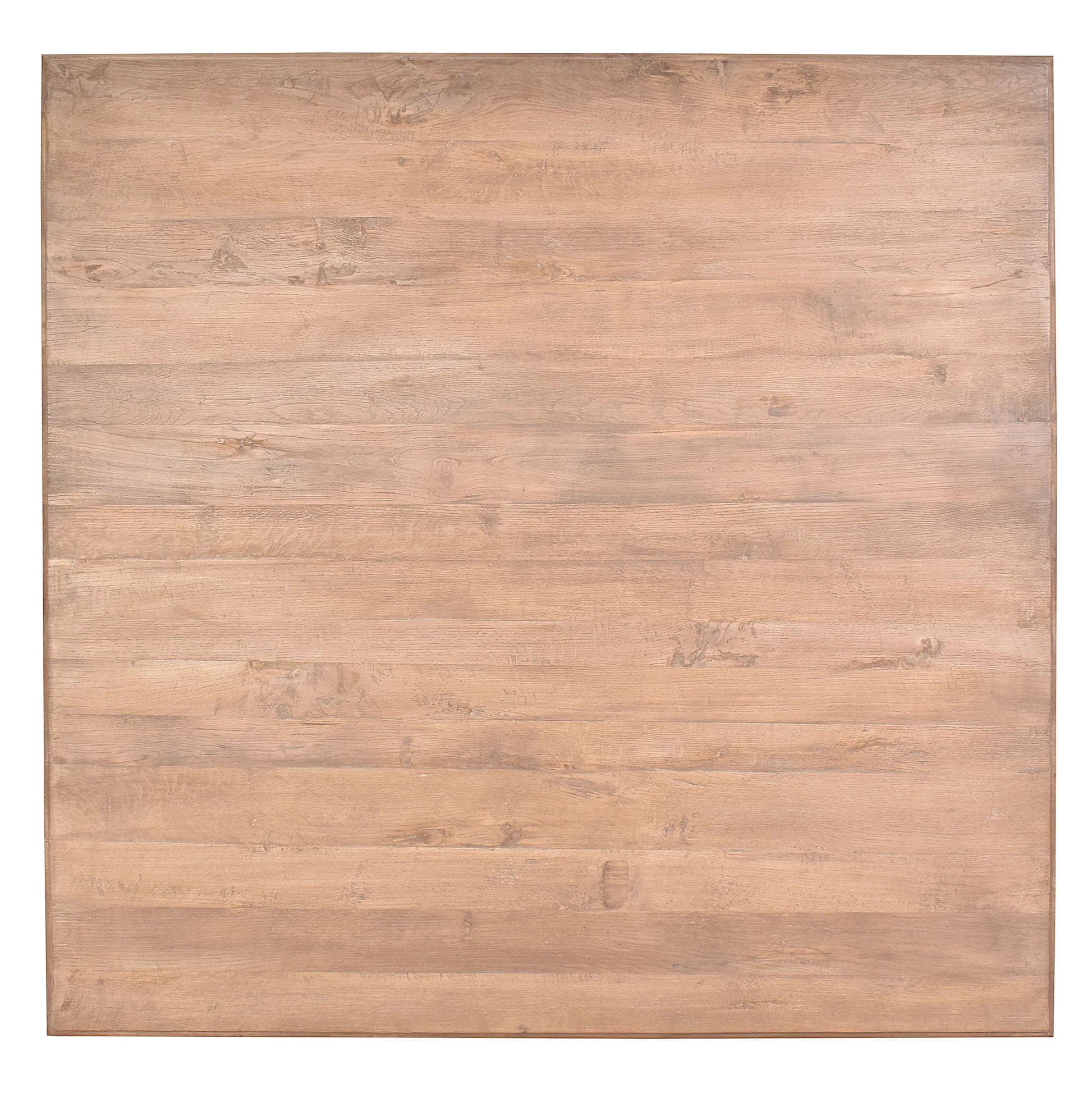 POWELL RECLAIMED ELM SQUARE DINING TABLE 150 X 150CM - MyChocolateWood