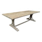 PROVENZ RECYCLED ELM RUSTIC DINING TABLE 200CM - MyChocolateWood