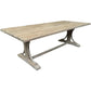 PROVENZ RECYCLED ELM RUSTIC DINING TABLE 200CM - MyChocolateWood