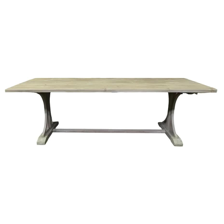 PROVENZ RECYCLED ELM RUSTIC DINING TABLE 200CM - MyChocolateWood