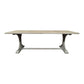 PROVENZ RECYCLED ELM RUSTIC DINING TABLE 245CM - MyChocolateWood