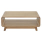 PROVIDENCE COFFEE TABLE IN WHITE CEDAR TIMBER - MyChocolateWood