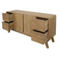 PROVIDENCE SIDEBOARD/BUFFET 2 DOORS & 4 DRAWERS IN WHITE CEDAR TIMBER - MyChocolateWood