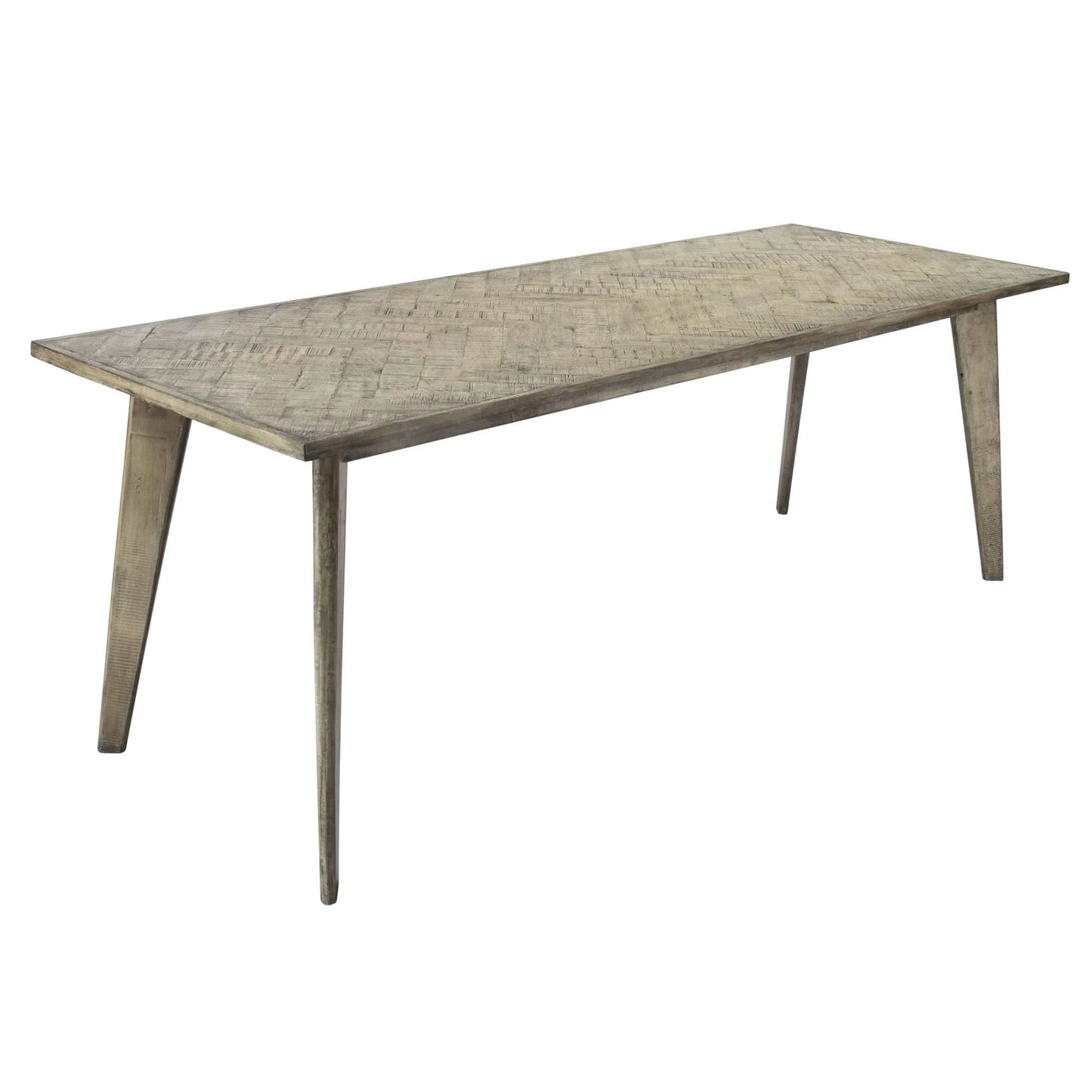 PRYOR RECLAIMED MANGO WOOD DINING TABLE 220CM - MyChocolateWood
