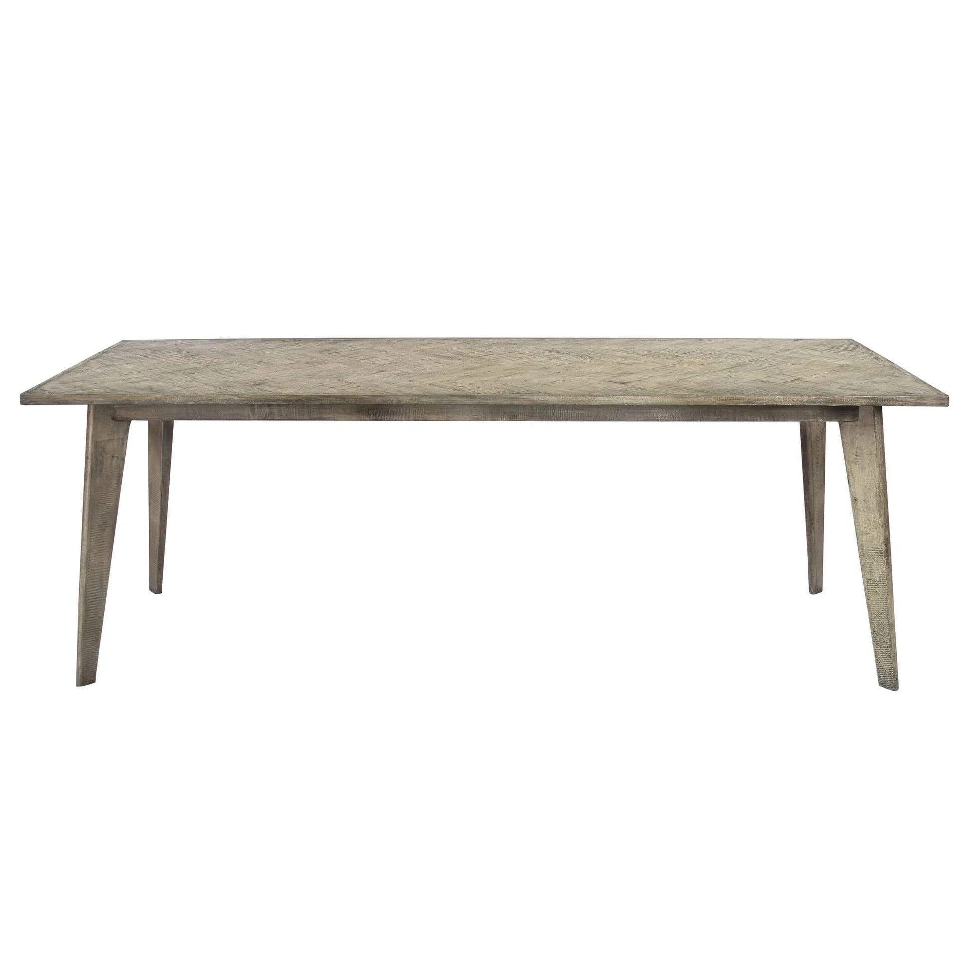 PRYOR RECLAIMED MANGO WOOD DINING TABLE 220CM - MyChocolateWood
