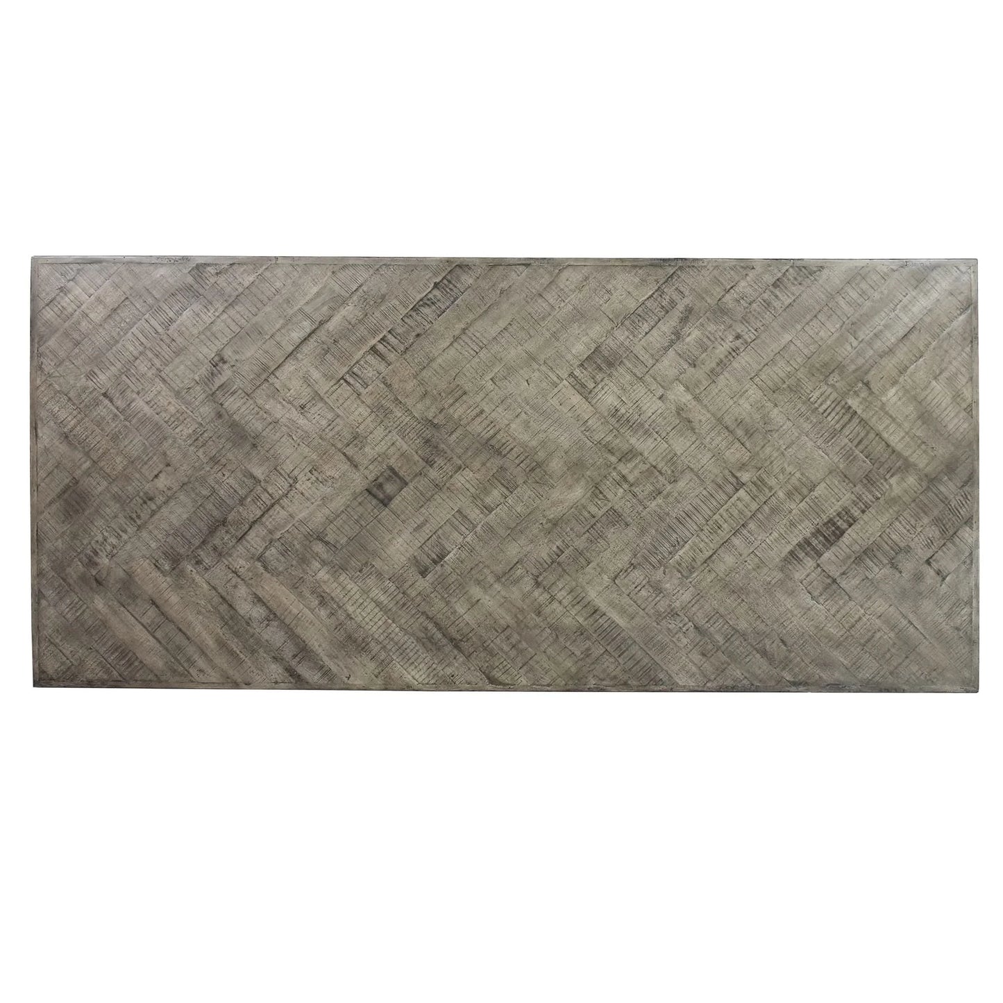 PRYOR RECLAIMED MANGO WOOD DINING TABLE GREY 240CM - MyChocolateWood