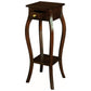 QUEEN ANN 1 DRAW CABRIOL LEG PLANT STAND - MAHOGANY - MyChocolateWood